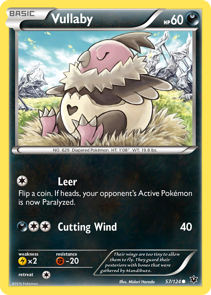 Vullaby (57/124) [XY: Fates Collide] 