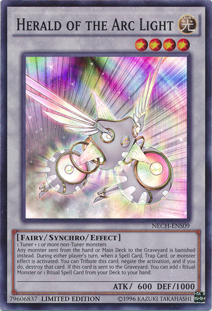 Herald of the Arc Light (SE) [NECH-ENS09] Super Rare 