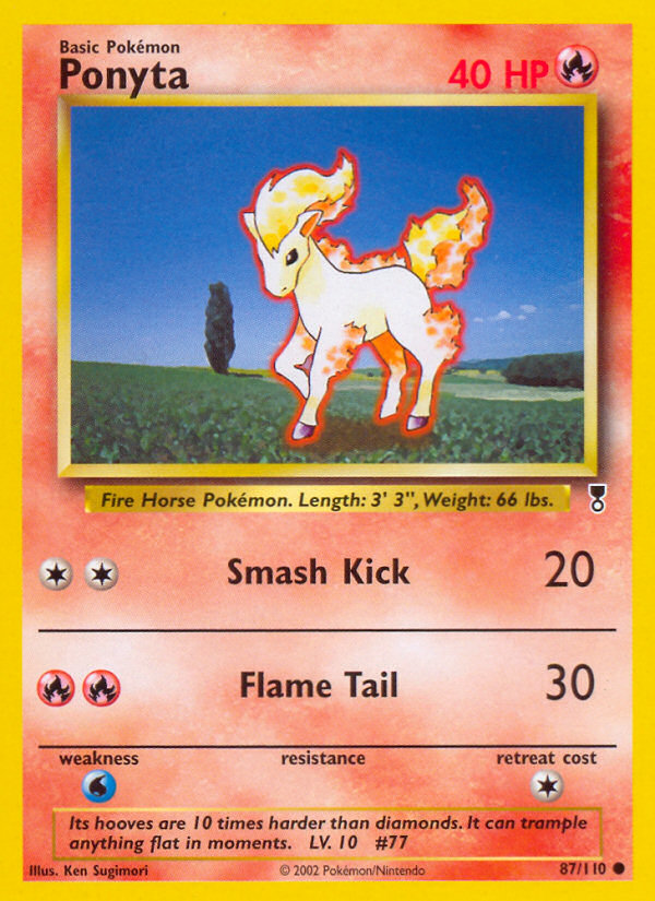 Ponyta (87/110) [Legendary Collection] 
