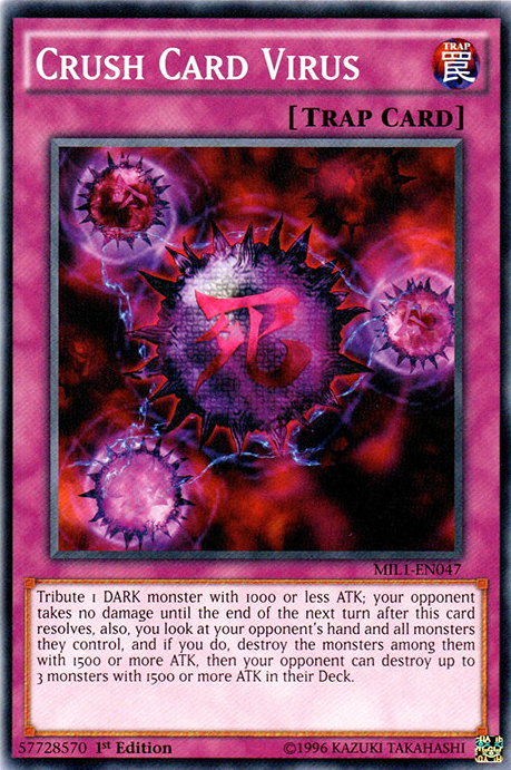 Crush Card Virus [MIL1-EN047] Common 