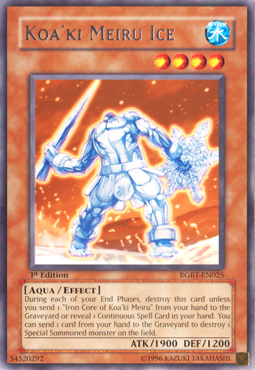 Koa'ki Meiru Ice [RGBT-EN025] Rare 