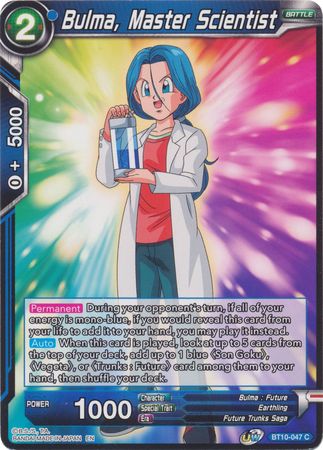 Bulma, Maître Scientifique (BT10-047) [L'Ascension du Guerrier à l'Unisson 2e Édition] 