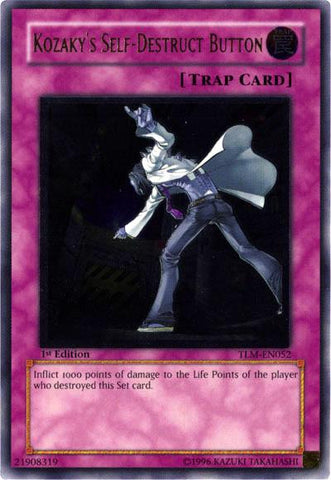 Kozaky's Self-Destruct Button [TLM-EN052] Ultimate Rare 