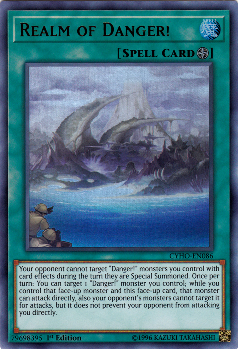 Realm of Danger! [CYHO-EN086] Ultra Rare 