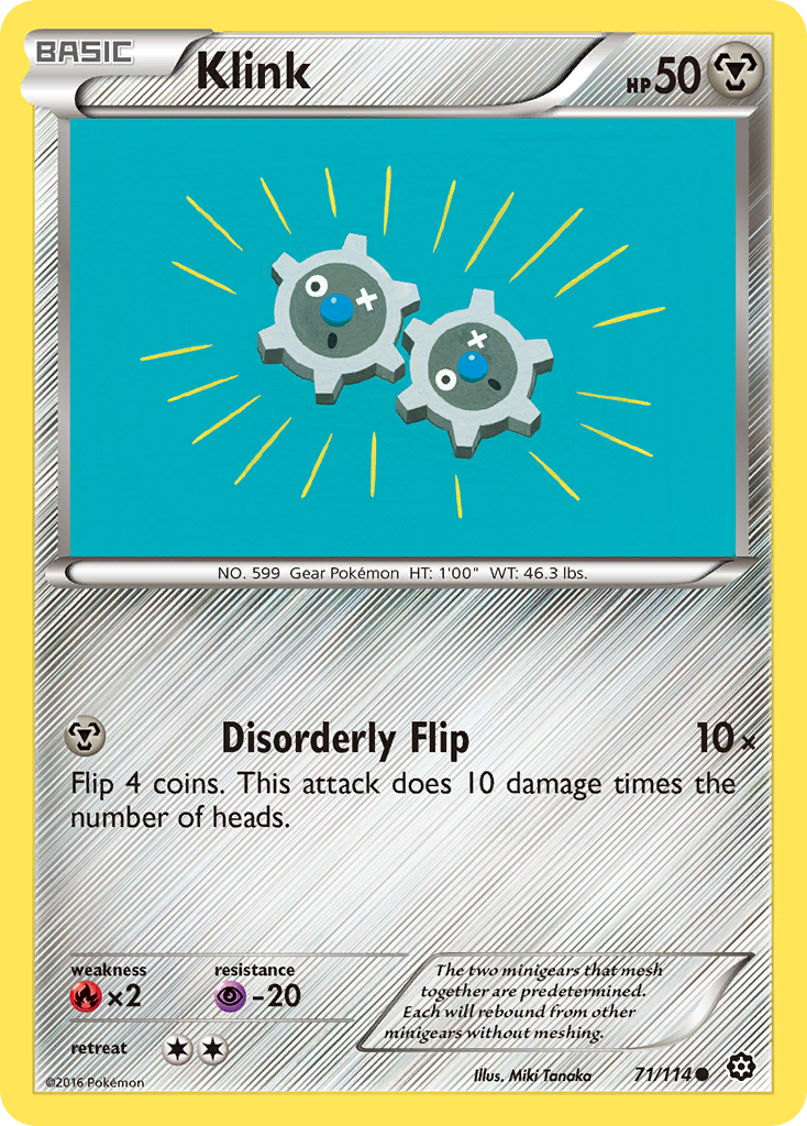 Klink (71/114) [XY: Steam Siege] 