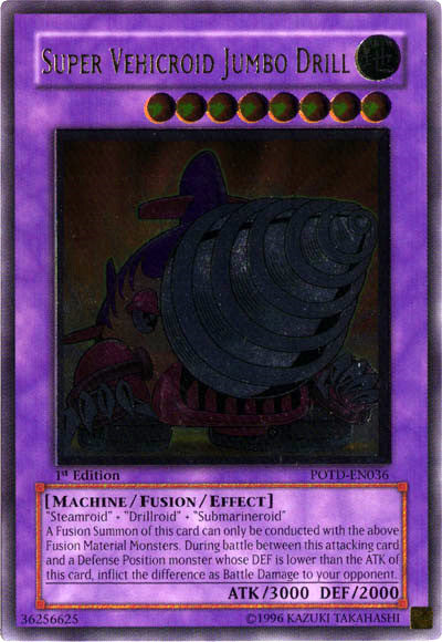 Super Vehicroid Jumbo Drill [POTD-EN036] Ultimate Rare 