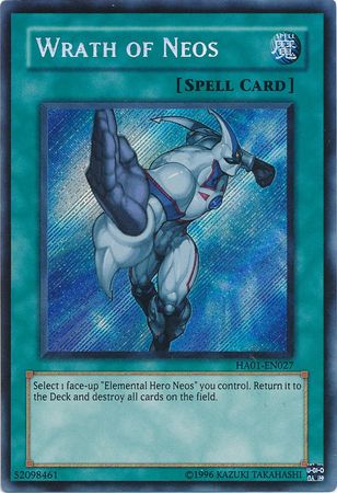 Wrath of Neos [HA01-EN027] Secret Rare 