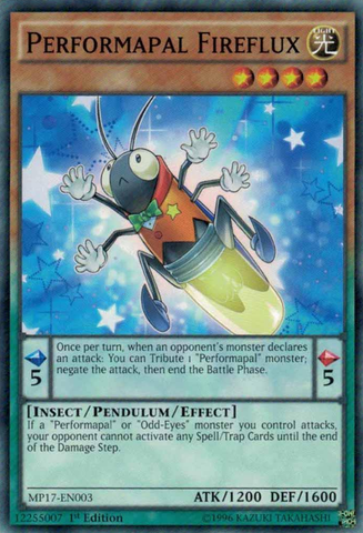 Performapal Fireflux [MP17-EN003] Common 