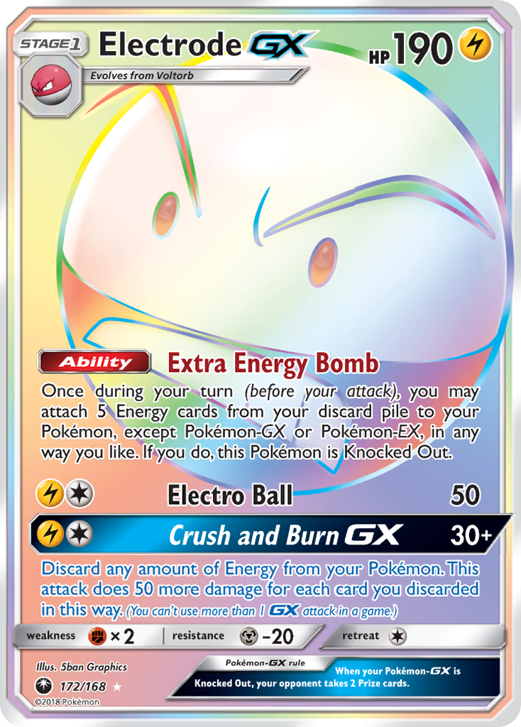 Electrode GX (172/168) [Sun &amp; Moon: Celestial Storm] 