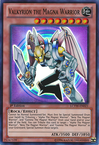 Valkyrion the Magna Warrior [LCYW-EN021] Super Rare 
