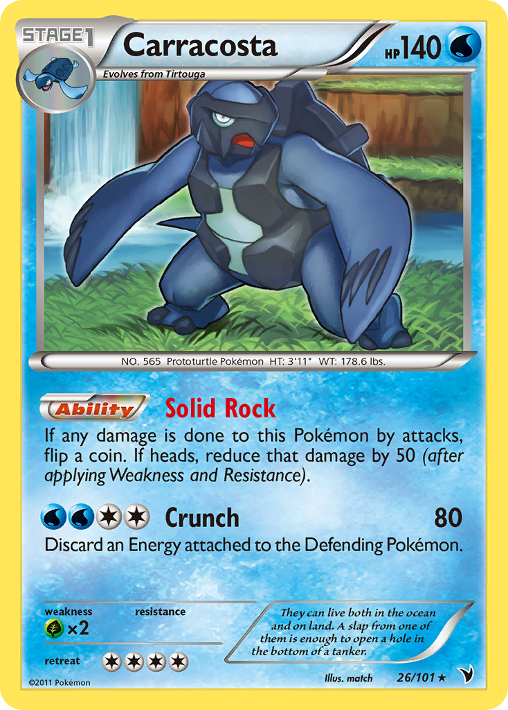 Carracosta (26/101) [Black &amp; White: Noble Victories] 