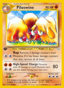 Piloswine (36/64) [Neo Revelation 1st Edition] 