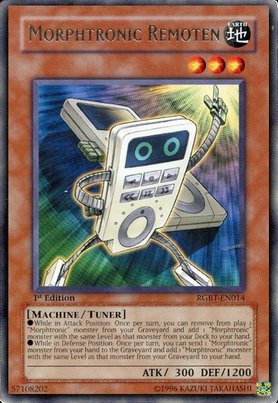Morphtronic Remoten [RGBT-EN014] Rare 
