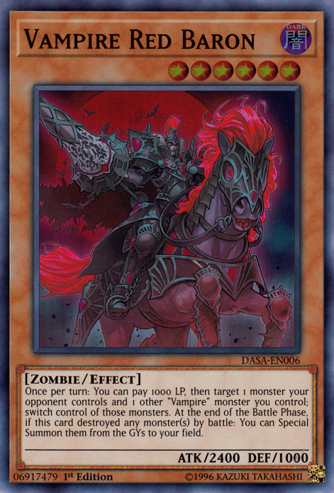 Vampire Red Baron [DASA-EN006] Super Rare 