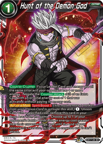 Hunt of the Demon God (EX17-04) [Saiyan Booster] 
