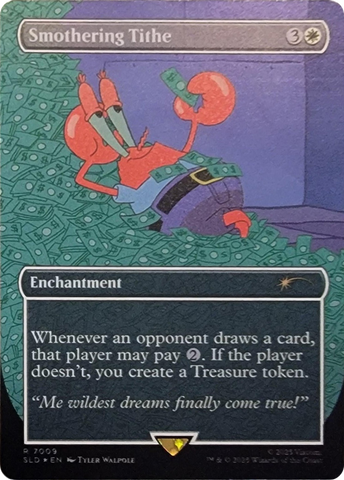 Smothering Tithe (7009) (Rainbow Foil) [Secret Lair Drop Series] 