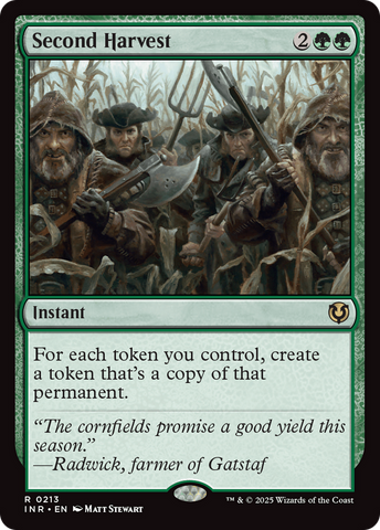Second Harvest [Innistrad Remastered] 