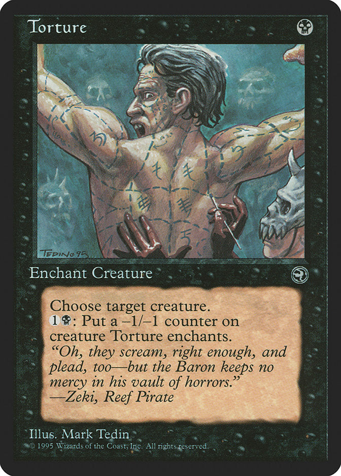 Torture (Zeki Flavor Text) [Homelands] 