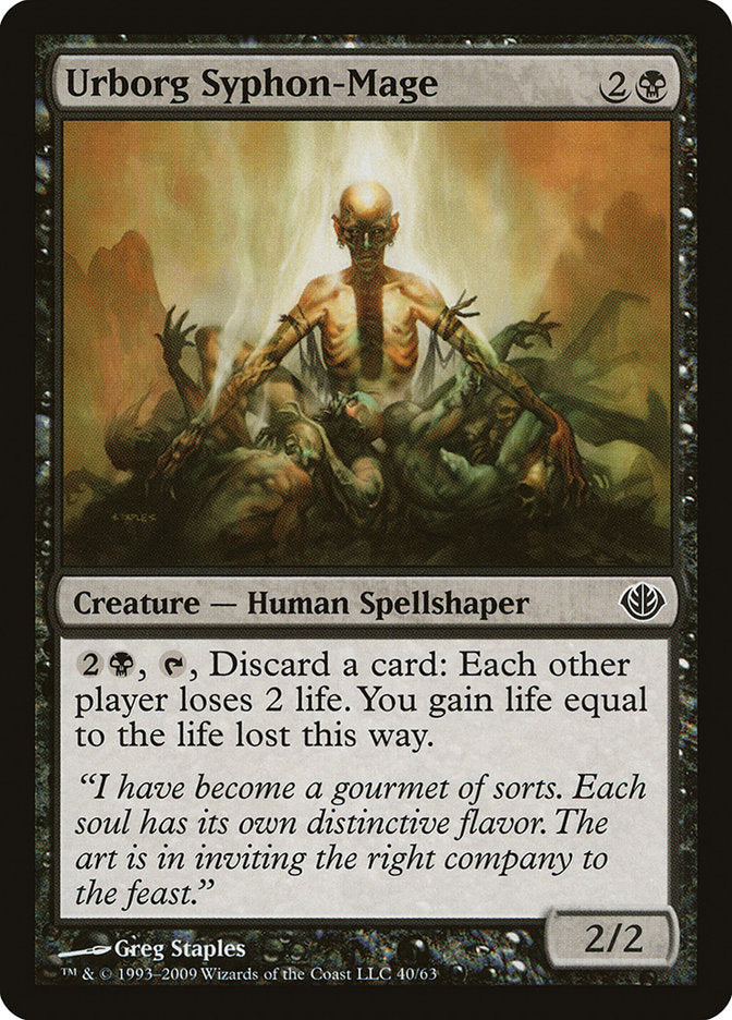 Urborg Syphon-Mage [Duel Decks: Garruk vs. Liliana] 