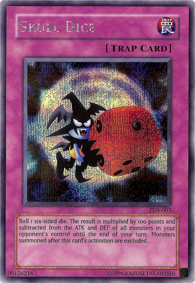 Skull Dice [EDS-003] Secret Rare 