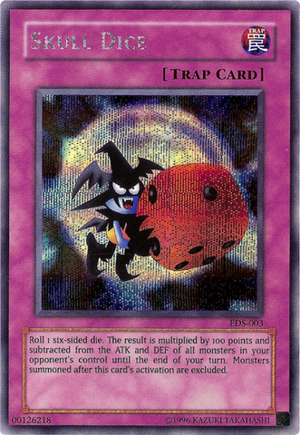 Skull Dice [EDS-003] Secret Rare 