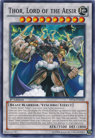 Thor, Lord of the Aesir [SP14-EN048] Common 