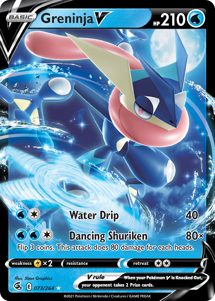 Greninja V (073/264) (Intro Deck) [Sword & Shield: Fusion Strike]