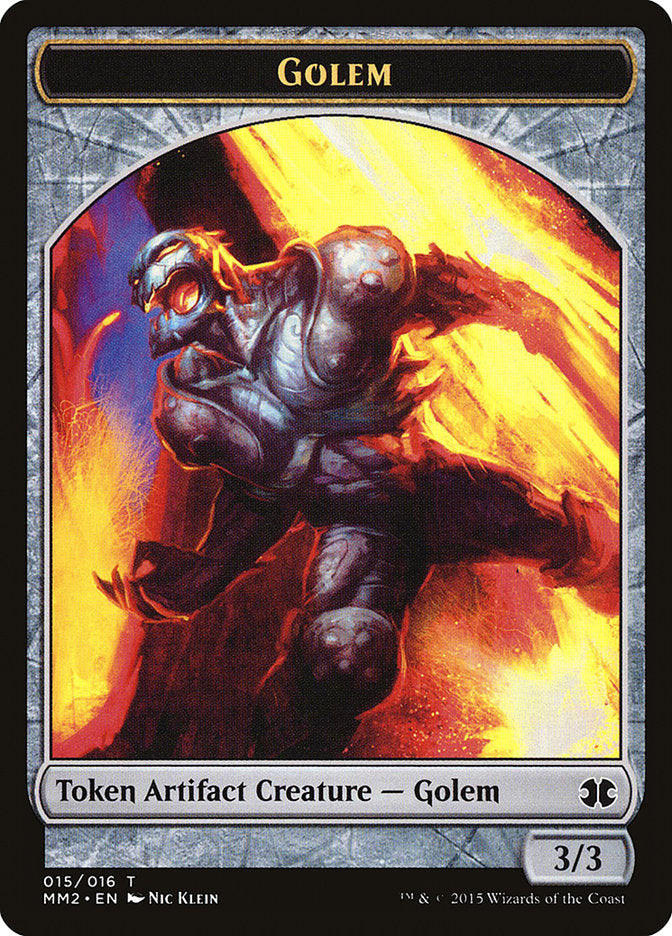 Golem Token [Modern Masters 2015 Tokens] 