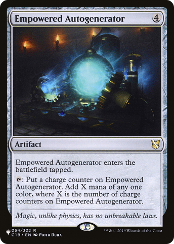 Empowered Autogenerator [The List Reprints] 