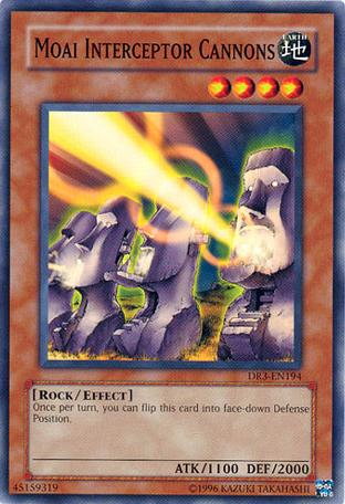 Moai Interceptor Cannons [DR3-EN194] Common 