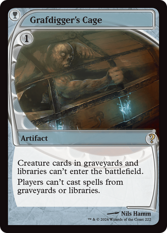 Grafdigger's Cage (Future Sight) [Mystery Booster 2] 
