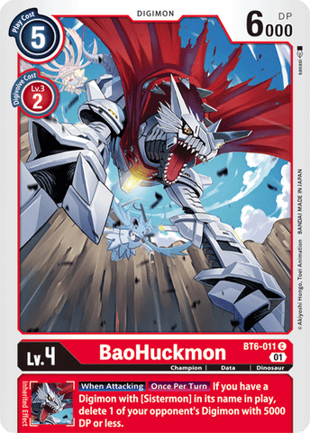 BaoHuckmon [BT6-011] [Double Diamond] 