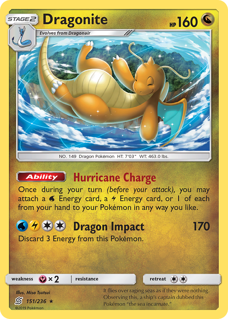 Dragonite (151/236) [Sun &amp; Moon: Unified Minds] 