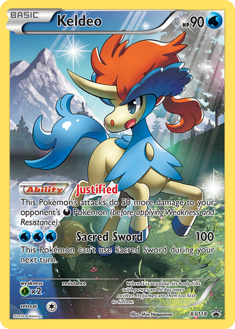 Keldeo (XY118) [XY: Black Star Promos] 