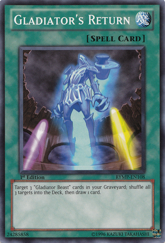 Gladiator's Return [RYMP-EN108] Common 