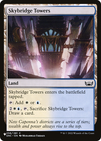 Skybridge Towers [The List Reprints] 