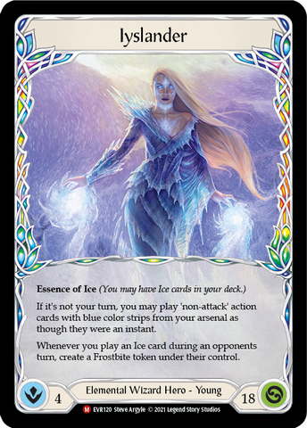 Iyslander [EVR120] (Everfest) 1st Edition Rainbow Foil 