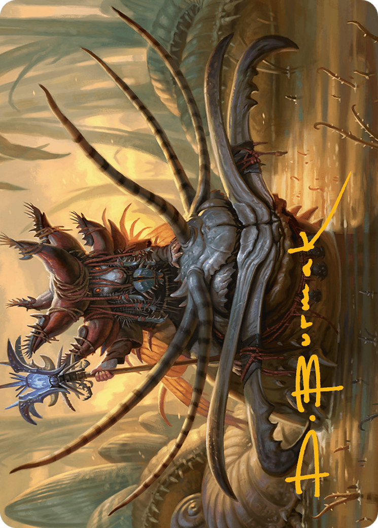 Wick's Patrol Art Card (Gold-Stamped Signature) [Bloomburrow Art Series] 