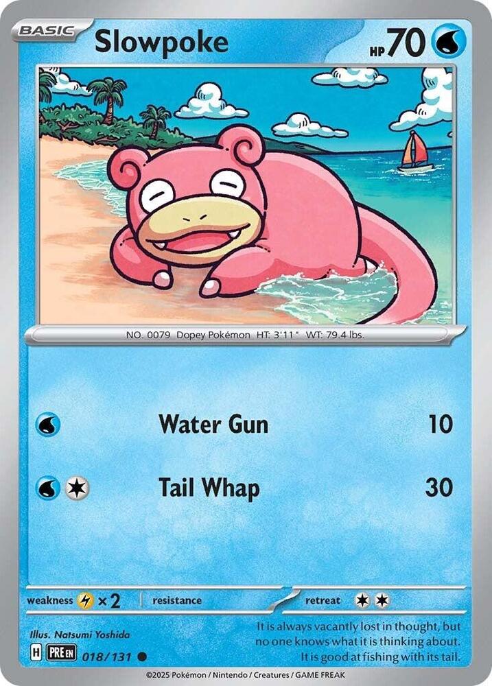 Slowpoke (018/131) [Scarlet &amp; Violet: Prismatic Evolutions] 