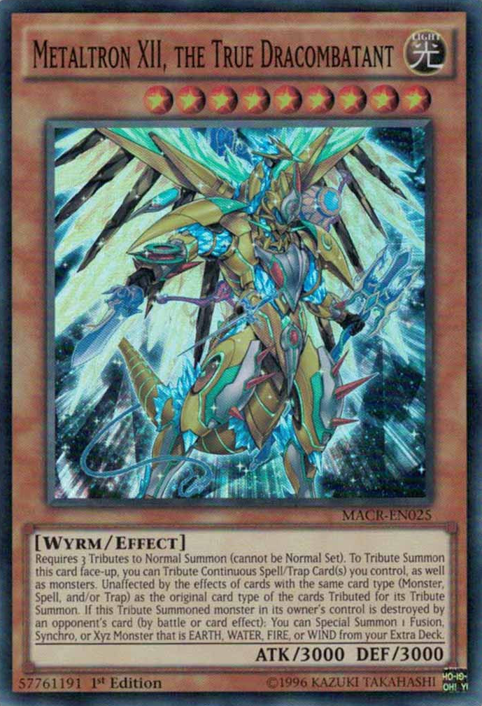 Metaltron XII, the True Dragon Fighter [MACR-EN025] Super Rare 