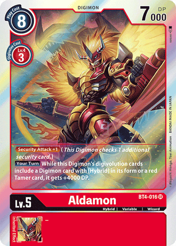Aldamon [BT4-016] [Great Legend] 