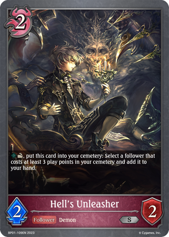 Hell's Unleasher (BP01-109EN) [Advent of Genesis] 