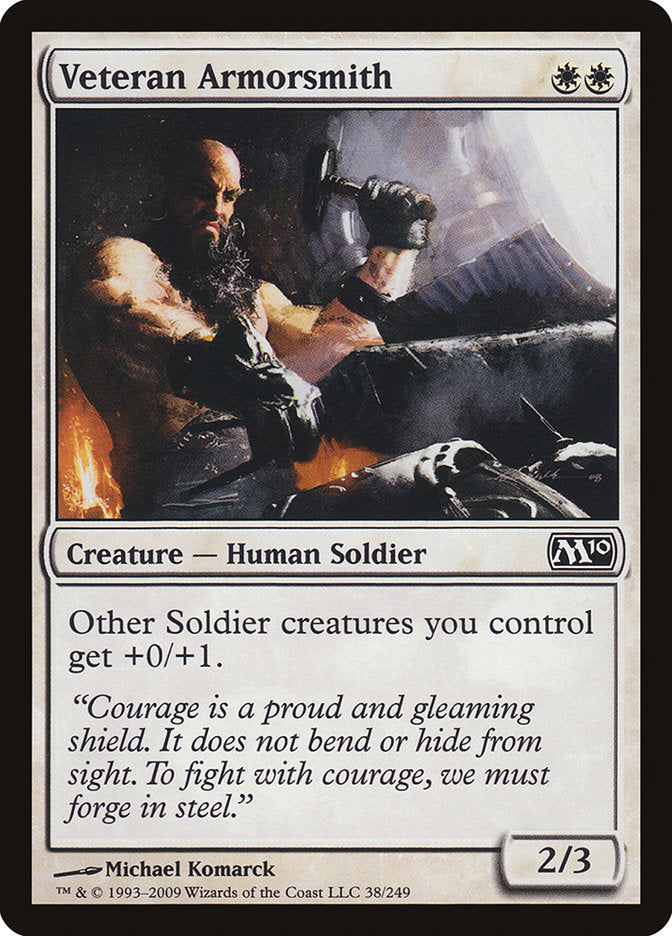 Veteran Armorsmith [Magic 2010] 