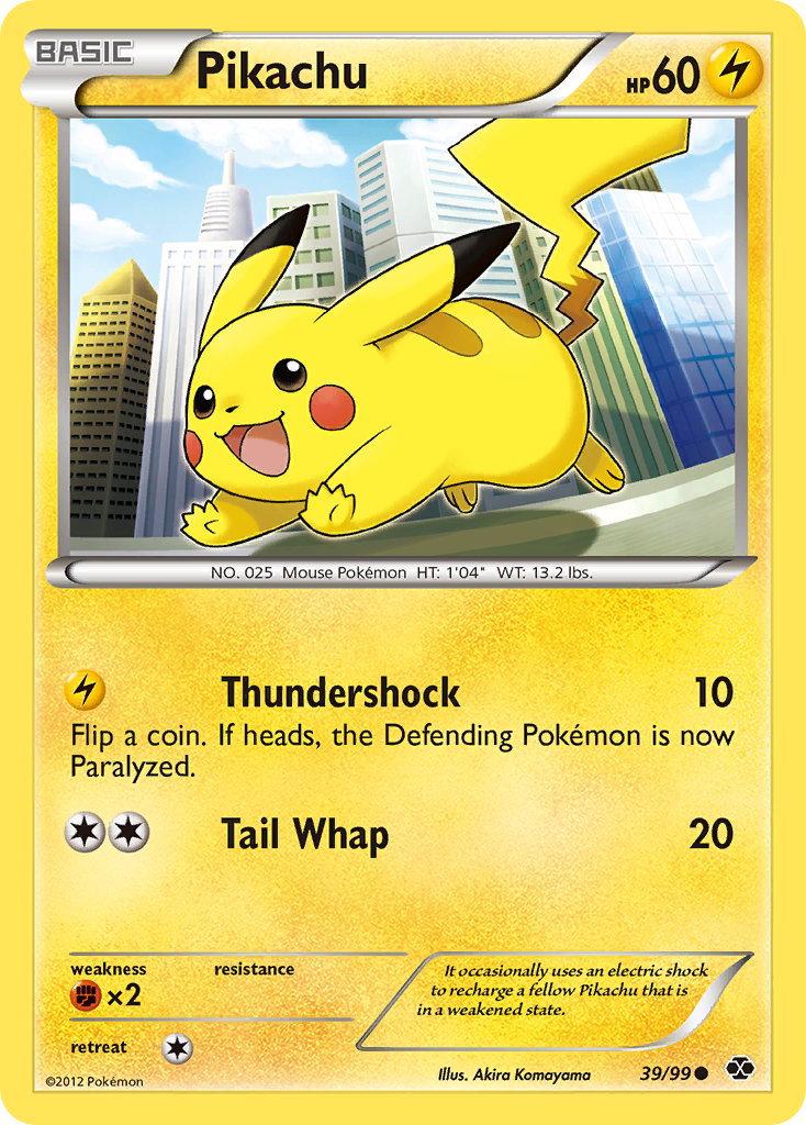 Pikachu (39/99) [Black &amp; White: Next Destinies] 