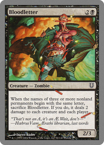 Bloodletter [Unhinged] 