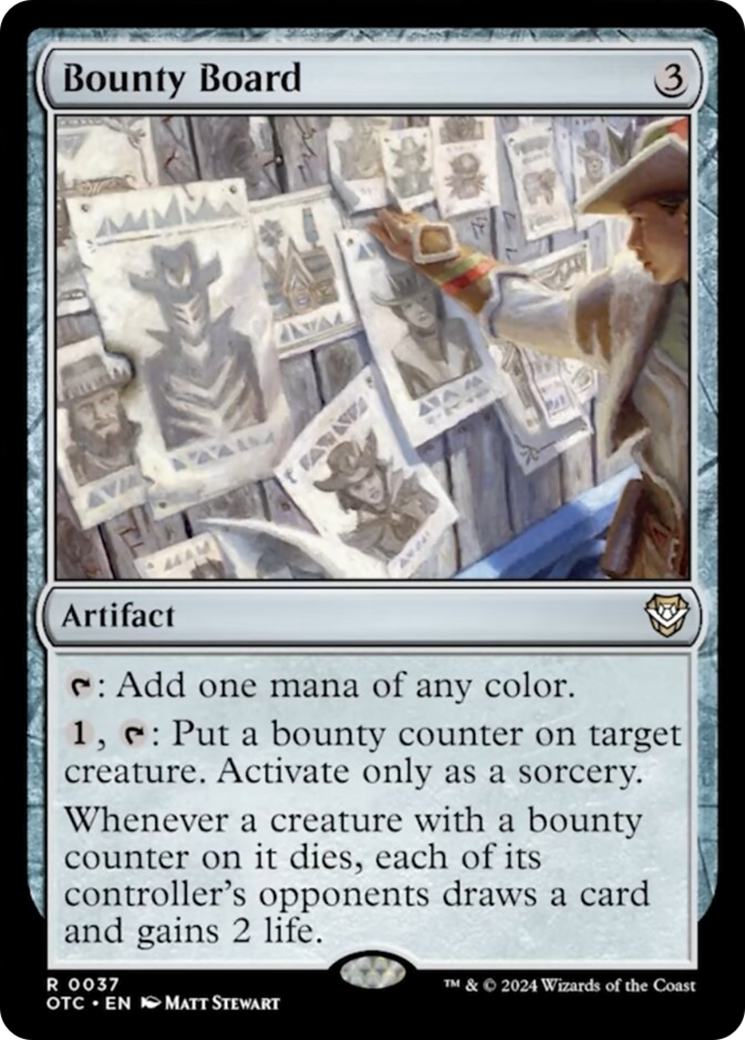 Bounty Board [Outlaws of Thunder Junction Commander] 