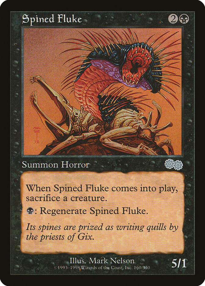 Spined Fluke [Urza's Saga] 