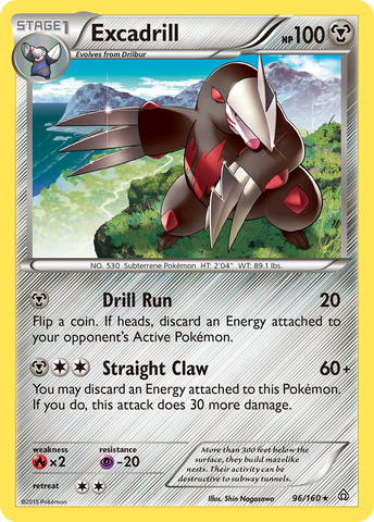 Excadrill (96/160) [XY: Primal Clash] 