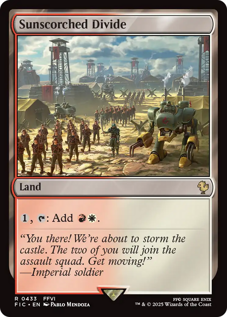 Sunscorched Divide [FINAL FANTASY Commander] 