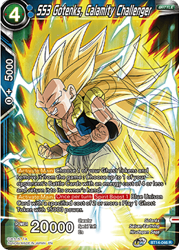 SS3 Gotenks, Calamity Challenger (BT14-046) [Cross Spirits] 